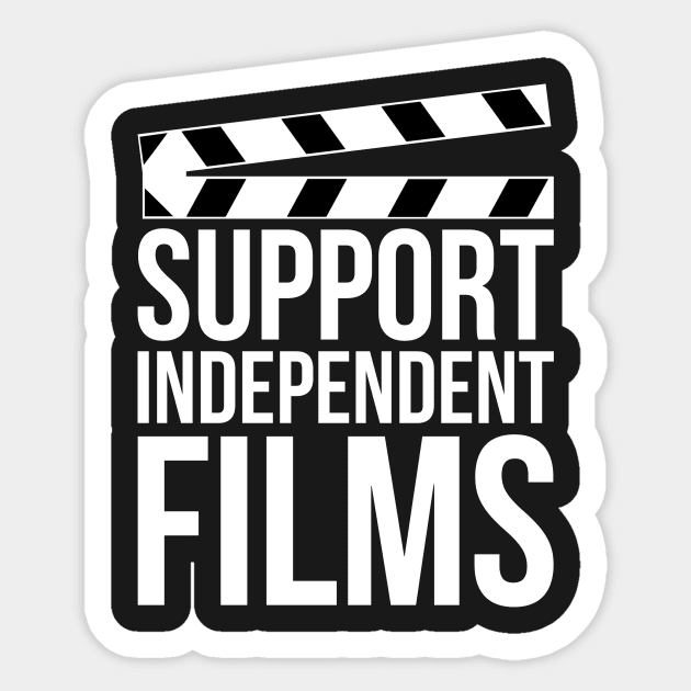 Support Independent Films Sticker by kevbones